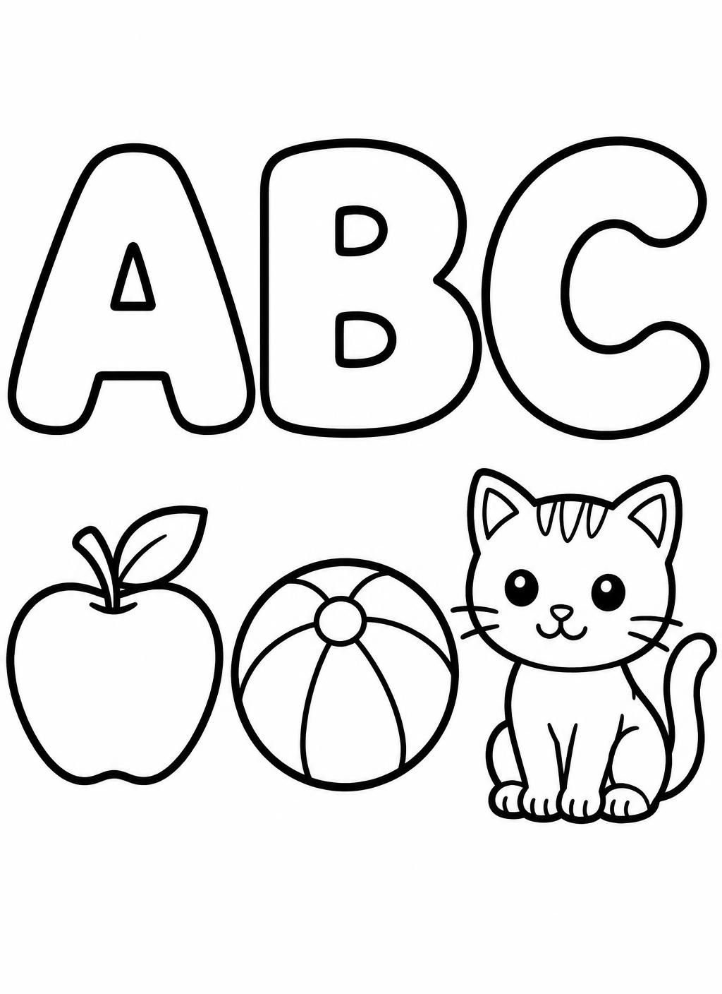 Målarbilder: ABC